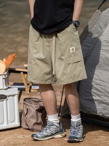 HetingHOME | Hetinghome Summer Outdoor Sport Loose Mens Shorts Five-Quarter Length Casual Straight Leg Pants For Couples Youth Fashion