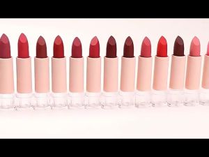 Lip Balm Matte Lipstick Waterproof High Pigment Long Lasting Lip Make Up Cosmetics 14 Color MSDS Certification