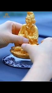 Tượng Tế Công Lắc Đầu Để Taplo Xe Hơi - Trang Trí Decor Phong Thủy