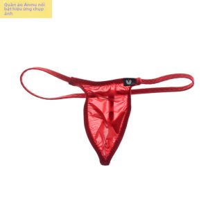 Quần Lót Nam Ice Silk Low Waist T-Shape Mỏng Gợi Cảm Quần Lót Nam Một Mảnh Bằng Nylon Màu Trơn Cạp Thấp Nhanh Khô