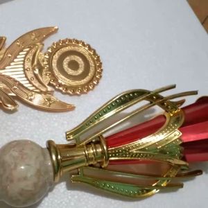 Piala Lomba Juara 12 3 4 (NO.32  body merah MARMER raser) "costum" (bisa satuan) & free stickerMURAH