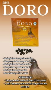 SUPER DORO 25 PILL (SASET) - doping merpati