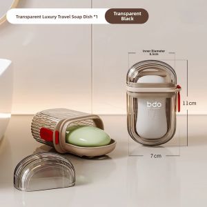 JIFANPAUL | Travel Portable Mini Soap Box Waterproof with Lid