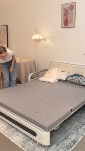 Urban Wave Sofa Bed Lipat Multifungsi Sofa Tidur King Size dengan Ruang Penyimpanan Rangka Baja Kuat & Kain Bernapas Anti Bakteri