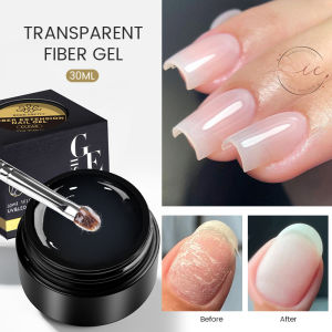 BORN PRETTY 30ml Fiber Glass Extension Nail UV Gel Repair Broken Nail Thicken Thin Nails Soak Off Nail Art Gel