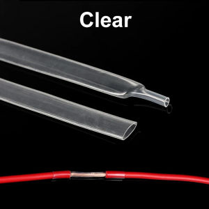 Cuộn 5m Ống Co Nhiệt 06mm-80mm Tỷ Lệ Co 2:1 Polyolefin Cách Nhiệt Chống Thấm Nước Dây Bọc Dây Cáp Để Cách Nhiệt