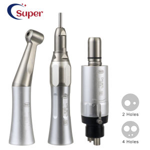 FX25 FX65 Dental 1:1 Direct Drive Contra Angle Low Speed Handpiece Mini Head Dentistry Against Contra Angle Polishing Tools