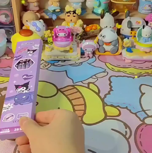 ✏️ดินสอ2B 12แท่งลายSanrio ✨แถมฟรีกบเหลา+ยางลบ! ✨ปลายปากกาไม่แตกง่าย✨เขียนลื่นมือ ✨