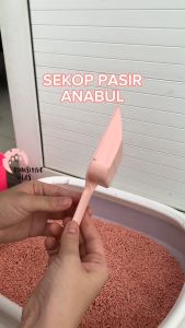 Serokan Pasir Pengangkat Kotoran Kucing - Sekop Kucing Serokan Pasir Kucing - Serokan Serok Sekop Pasir Kucing Anjing Kelinci Scoop Litter