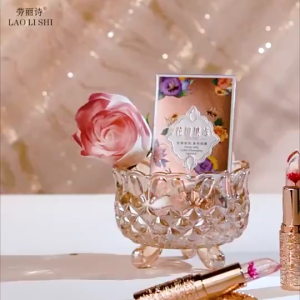 Jelly Flower Lipstick Waterproof Moisturizing Lip Balm Magic Temperature Color Changing Lip Makeup
