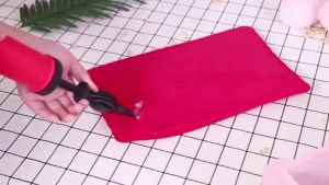 Bantal Angin Tiup / Bantal Persegi Panjang / Bantal Mini Untuk Travelling/Mobil/Kasur