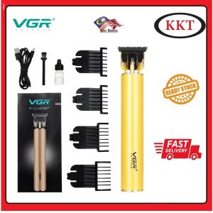 VGR V225 Professional Electric Hair Shaver Pomade Hair Shaver T-shaped Metal Hair Clipper