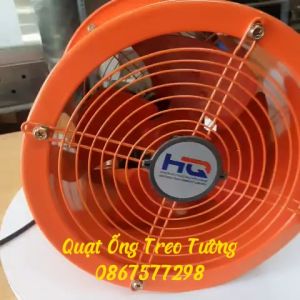 Quạt ống treo tường 250W quạt ống thông gió quạt thổi gió nối ống công nghiệp quạt cao áp 250W quạt hút mùi quán ăn