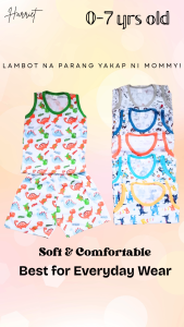 Kids Clothes Set –100% Cotton Sando & Shorts | Breathable Everyday Wear for Baby & Toddler (0-7 yrs)