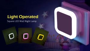 Buy 1 Get 1 Free LED Motion Sensor Night Light Smart Auto-On/Off Portable Bedside Lamp for Bathroom Hallway Pathway Toilet 110-220V