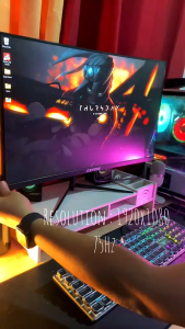 FPS Gaming Monitor curved for pc 27 Inch 4K computer 165Hz 1ms Frameless Flat FHD Monitor for Laptop HDMI/DP/VGA