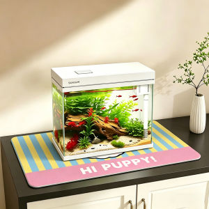 YINSHANG | Fish Tank Anti-slip Pad Water Absorbent Cartoon Thickened Shockproof Protection