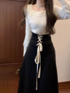 Homecore | High Quality Youthful Sweater and Skirt Set for Women