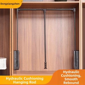 LUTUMEI | Telescopic Adjustable Drop Down Wardrobe Hanger
