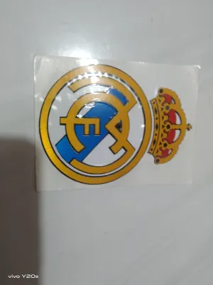 Stiker cutting Real Madrid ( 1 pcs )