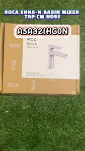 Roca Enna-N Basin Mixer Tap CW Hose A5A321HC0N
