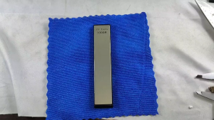 Batu Asah Berlian Pengasah Pisau Dapur 1000 Grit Diamond Sharpening Stones Knife Sharpener - Silver