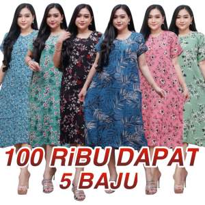 Daster Murah 100 Dapat 5 PCS Random Cantik | Daster murah | Paket Usaha | Grosir daster | Paket Daster Usaha | Daster Murah Banget | Daster Wanita Murah | Daster Grosir Murah | Daster Kekinian Murah | Daster Viral | Grosir Daster Termurah Kekinian