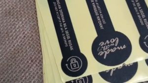 [35 pcs] STIKER SEGEL MAKANAN BOTOL KEMASAN MURAH