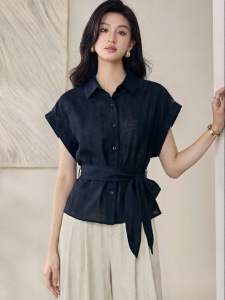 Roey s house | Áo Sơ Mi Công Sở Elegance Thanh Lịch Slim-fit Mùa Hè