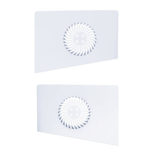 Protective Shell Cover with Cooling Vents Premium ABS Replacement Shell Anti-Scratch Hard Faceplate for PS5 Slim Console