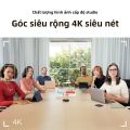 Logitech | Máy Quay Hội Nghị Trực Tuyến Góc Rộng 4K cho Phòng Lớn có Điều Khiển Từ Xa. 