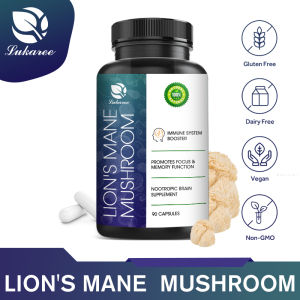 Mushroom Complex Supplement with CordycepsReishi & Organic Lions Mane for Focus & Memory Enhancer Liver Support & Antioxidant - Immune System Booster & Nootropic Brain Supplement