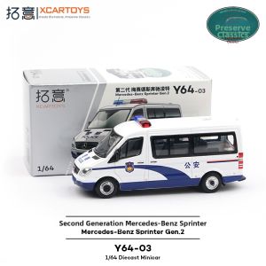 XCARTOYS | Police MPV Mercedes Sprinter Model 1/64 Scale Alloy