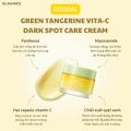 Kem dưỡng sáng da mờ thâm Goodal Green Tangerine Vita C Dark Spot Care Cream. 
