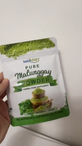 Bellevine Pure Malunggay Moringa Powder Herbal Supplement – Natural Superfood 50g Pack Organic