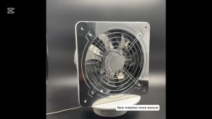 Pure Copper Powerful Exhaust Fan Hanging Wall Window Duct Fan Air Ventilator Extractor Blower