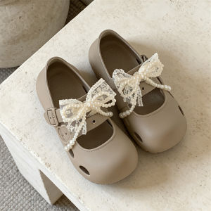 XIXITIAO | Ballet Slippers for Outdoor Wear Slip-Resistant Spring/Summer Bowknot Design