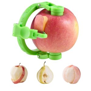 Quick ผลไม้อัตโนมัติ Peeler สแตนเลสแบบพกพาพับ Sharp ผลไม้หั่นสําหรับห้องครัวร้านอาหาร Camping Peeler เครื่องมือ