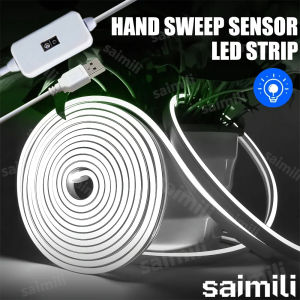 other | LED Neon Strip Light 5V With Hand Sweep Sensor Dimmer Waterproof LED Flexible Neon Tape Lights For Home Room Decoration
