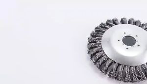 Sikat Kawat Baja Kepala Pisau Mesin Potong Rumput Aman Teras Jalan