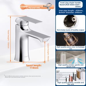 Kohler | Single Handle Hot and Cold Water Bathroom Sink Faucet