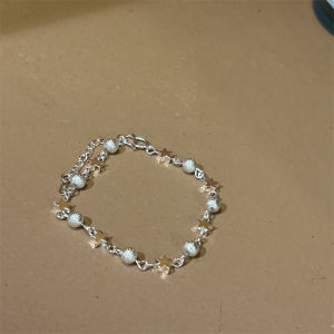 OR🧸 Gelang Perak Bintang Jepang Dan Korea/ Fashion Manis Dan Keren/ Perhiasan Hati Gadis/hadiah Serbaguna  COD