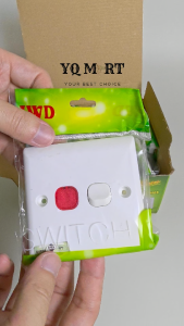 LWD Flush Switch With Neon Indicator Water Heater Switch Socket