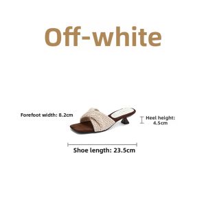 Josiny | Woven Thick-Soled Sandals Outdoor Summer