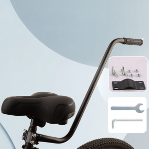 CHECHITULE | Training Wheels Auxiliary Handle Push Rod Kids Bicycle