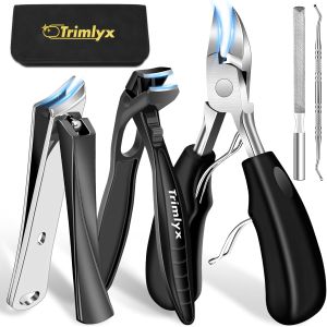 5 PCS/7 PCS ชุด Heavy Duty เล็บ Clippers มุมหัวขนาดใหญ่ Toenail Clippers คุดเล็บ Clippers สําหรับหนา Toenails ผู้สูงอายุ