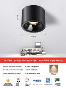 JINGYA | Adjustable Angle No-drilling Anti-glare Downlight