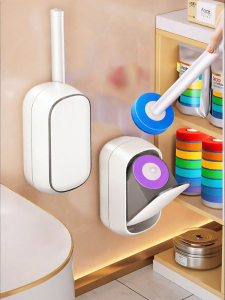 JOYBOS | Disposable Easy-reach Wall-mounted Toilet Brush