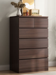 TIJU | Simplified Modern Wooden Color Chest of Drawers