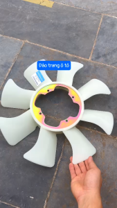 Cánh quạt xe kia titan lòng 135 dài cánh 41cm dùng cho xe ô tô máy phát điện tàu thuyền máy công trình CGXK001